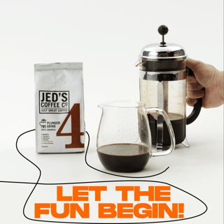 visual plunger cold brew elixir