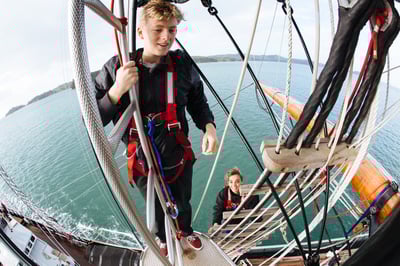aboard spirit of new zealand